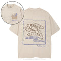 Fish & Loaves Christian Washed T-Shirt