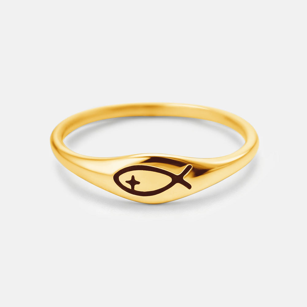 Fishers Of Men Christian 925 Sterling Silver Ring