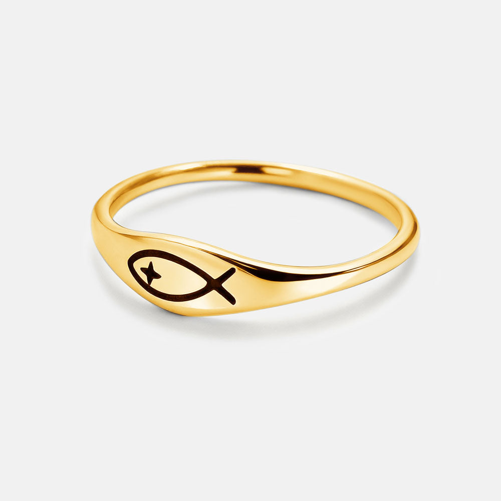 Fishers Of Men Christian 925 Sterling Silver Ring