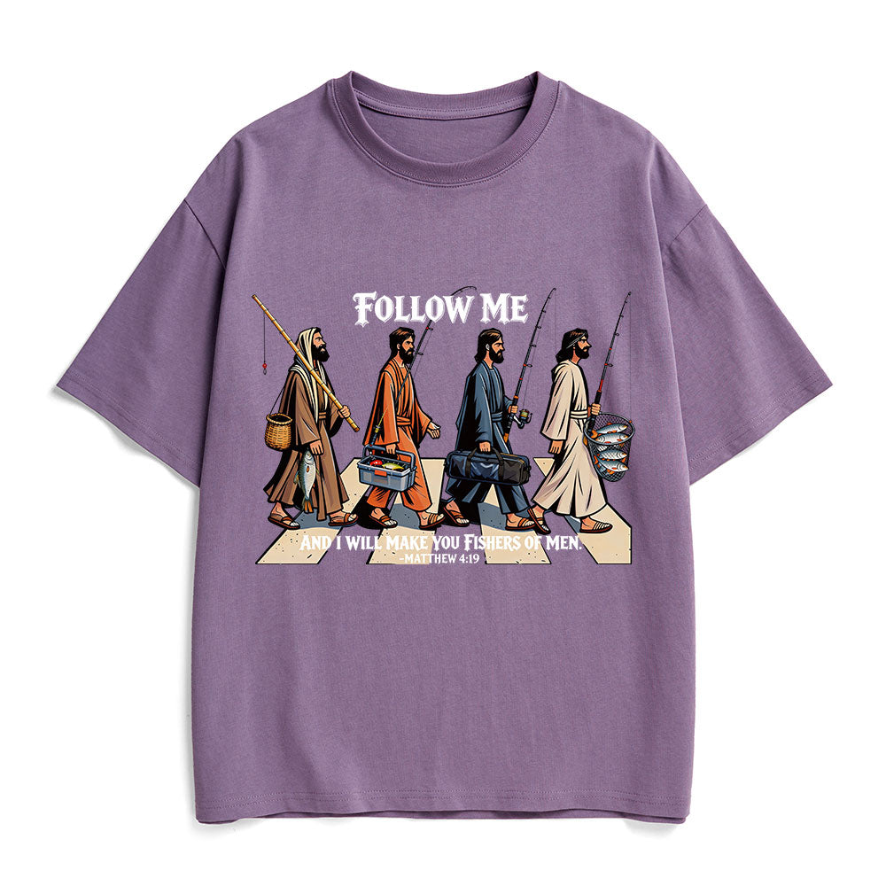 Fishers Of Men Christian Heavy Cotton T-Shirt