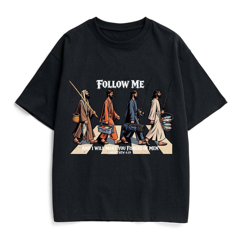 Fishers Of Men Christian Heavy Cotton T-Shirt