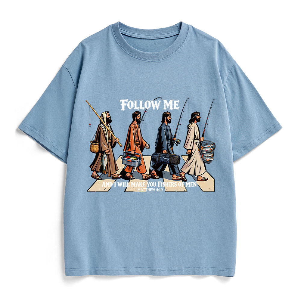 Fishers Of Men Christian Heavy Cotton T-Shirt