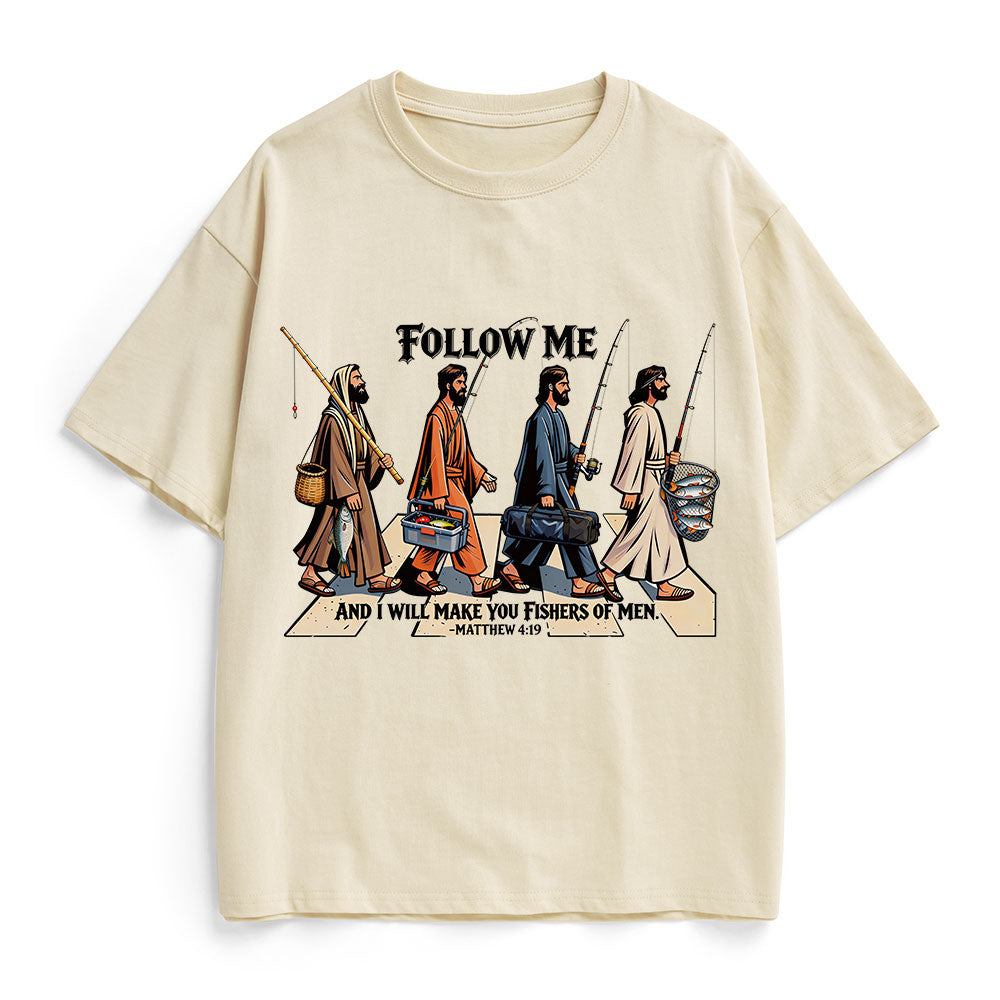 Fishers Of Men Christian Heavy Cotton T-Shirt