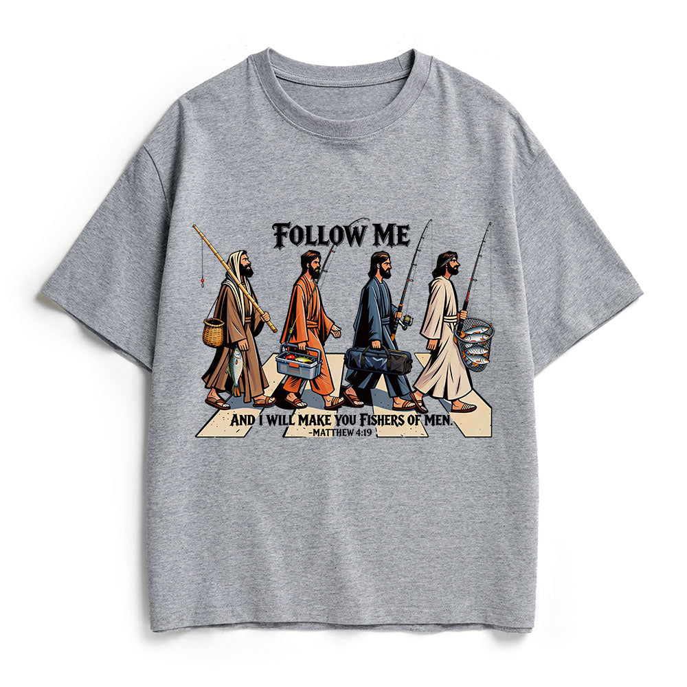 Fishers Of Men Christian Heavy Cotton T-Shirt