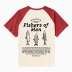 Fishers Of Men Christian Raglan Sleeve T-Shirt