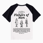 Fishers Of Men Christian Raglan Sleeve T-Shirt