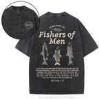 Fishers Of Men Christian Washed T-Shirt