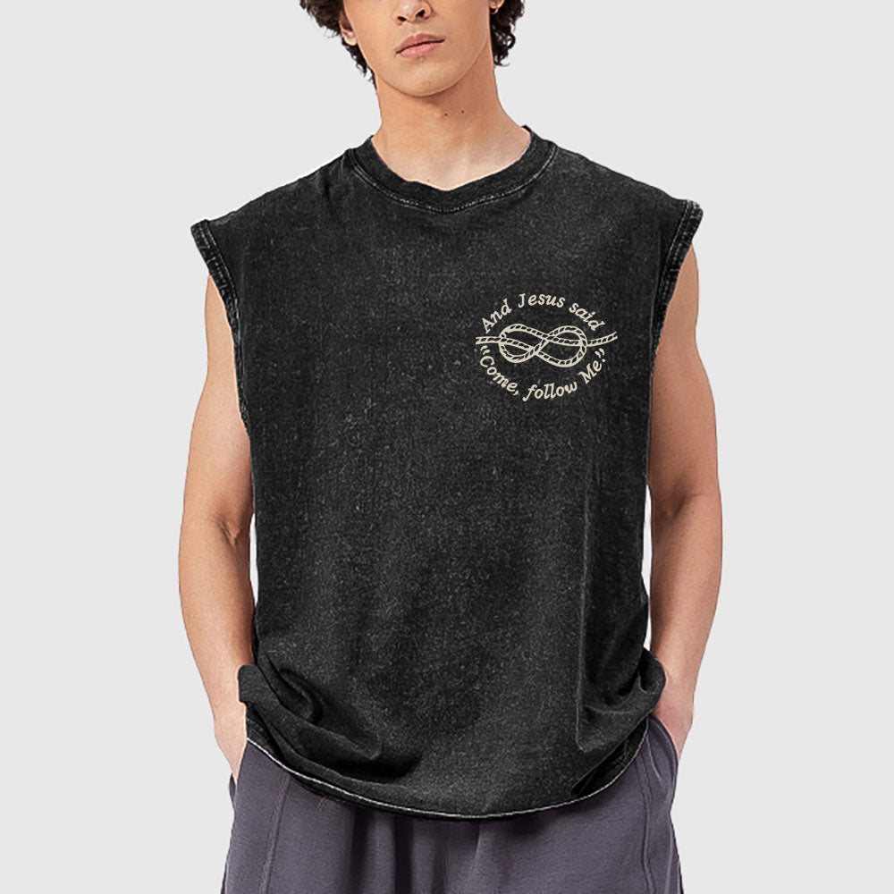 Fishers Of Men Christian Washed Tank Top