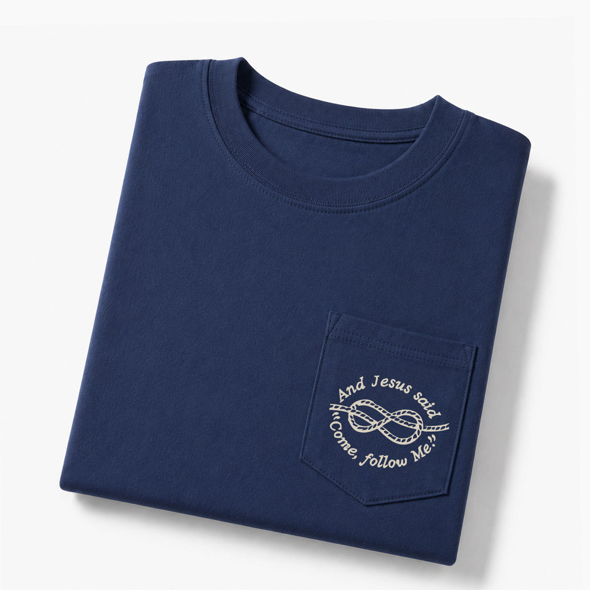 Fishers Of Men Christian Unisex Pocket T-Shirt