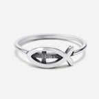 Fishers of Men Christian 925 Sterling Silver Ring