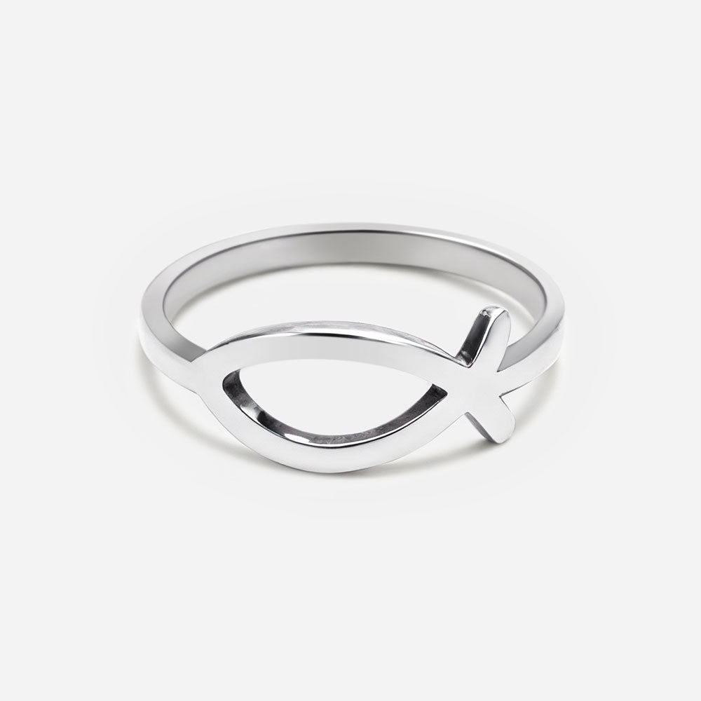 Fishers of Men Christian 925 Sterling Silver Ring