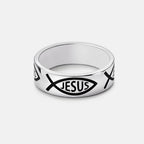 Fishers of Men Christian 925 Sterling Silver Ring