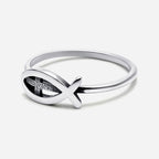 Fishers of Men Christian 925 Sterling Silver Ring