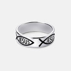 Fishers of Men Christian 925 Sterling Silver Ring