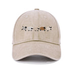 Follow Jesus Christian Washed Hat