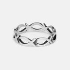 Follow Me Christian 925 Sterling Silver Ring