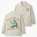 Follow Me I Will Make You Fishers Of Men Christian Coach Jacket