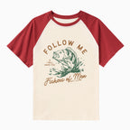 Follow Me I Will Make You Fishers Of Men Christian Raglan Sleeve T-Shirt