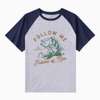 Follow Me I Will Make You Fishers Of Men Christian Raglan Sleeve T-Shirt