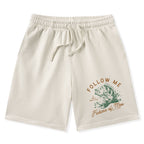 Follow Me I Will Make You Fishers Of Men Christian Washed Shorts