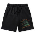 Follow Me I Will Make You Fishers Of Men Christian Washed Shorts