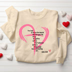 For God So Love The World Christian Sweatshirt