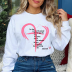 For God So Love The World Christian Sweatshirt