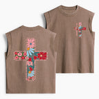 For God So Loved Christian Women's Washed Tank Top