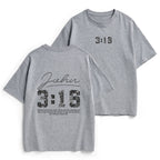For God So Loved The World Camo Christian Heavy Cotton T-Shirt