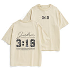 For God So Loved The World Camo Christian Heavy Cotton T-Shirt