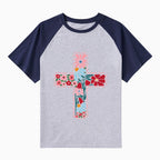 For God So Loved The World Christian Raglan Sleeve T-Shirt