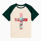 For God So Loved The World Christian Raglan Sleeve T-Shirt