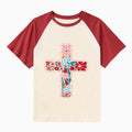 For God So Loved The World Christian Raglan Sleeve T-Shirt