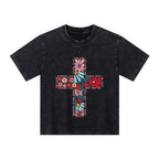 For God So Loved The World Christian Washed T-Shirt