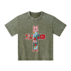 For God So Loved The World Christian Washed T-Shirt