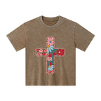 For God So Loved The World Christian Washed T-Shirt
