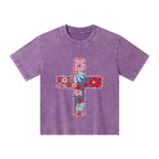 For God So Loved The World Christian Washed T-Shirt