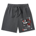 For You Are With Me Christian Washed Shorts