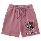 For You Are With Me Christian Washed Shorts