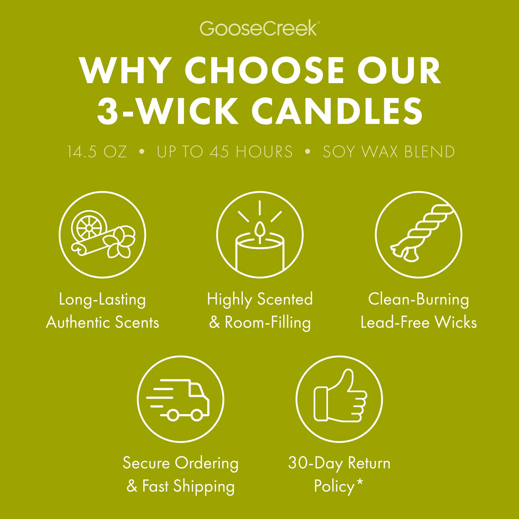 Forest Sanctuary 3-Wick Candle
