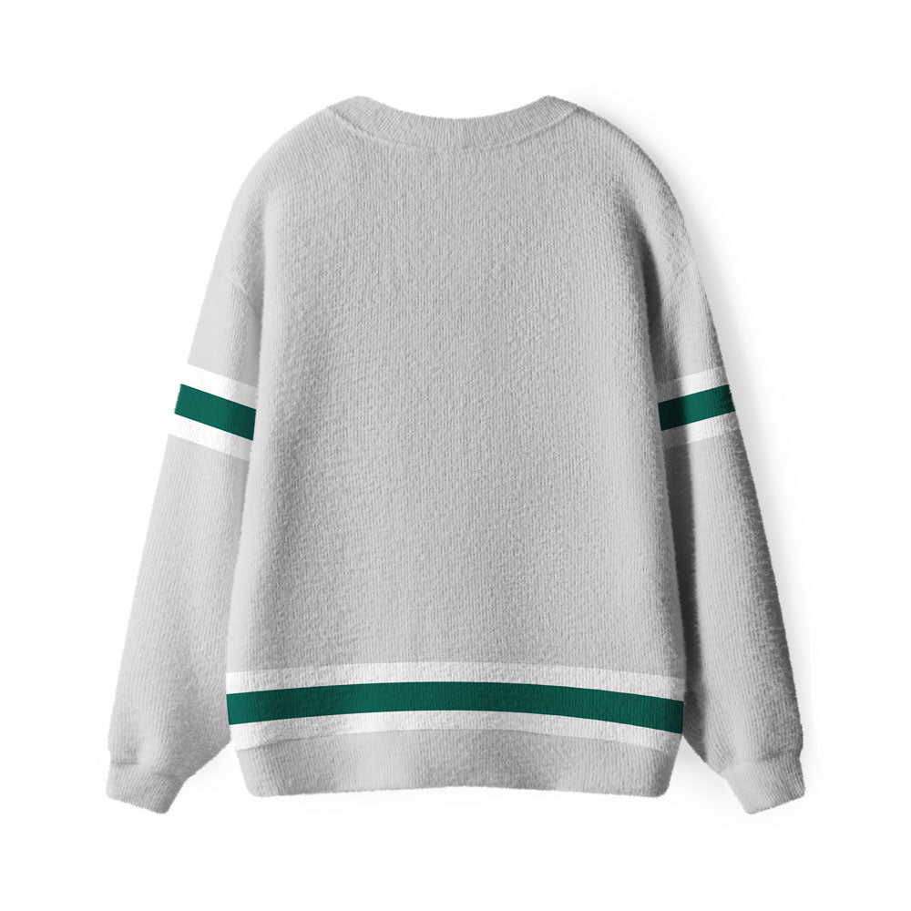 Forever Reigns Faith Furry Christian Lightweight Cardigan