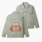 From Death To Life Christian Denim Jacket