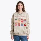 Fruit Of The Spirit Are My Jam Christian Fleece Sweatshirt