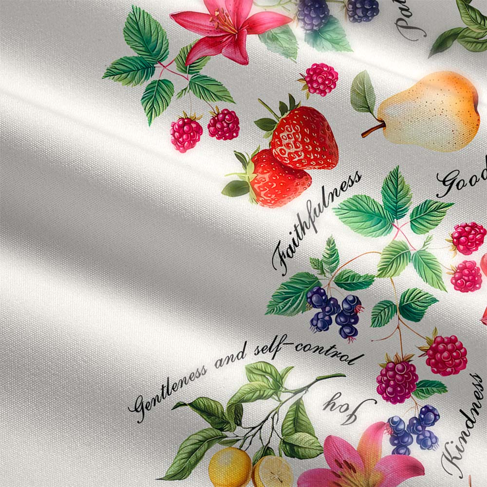 Fruit Of The Spirit Chrisitan Tie Shoulder Maxi Dress