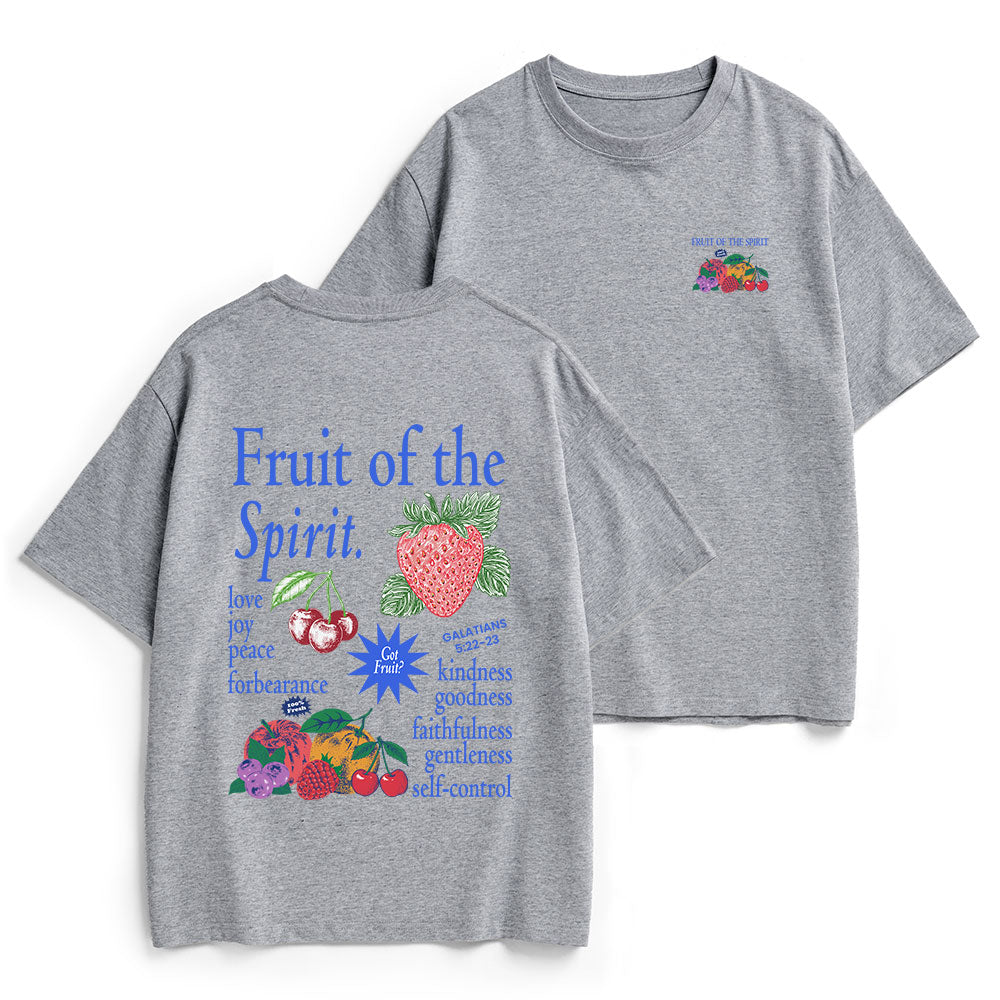 Fruit Of The Spirit Christian Heavy Cotton T-Shirt