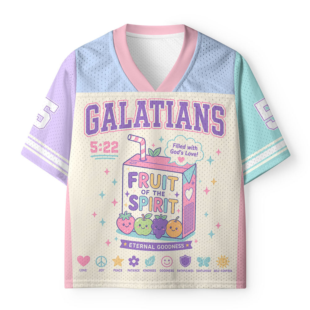 Fruit Of The Spirit Christian Kid Mesh Jersey & Shorts