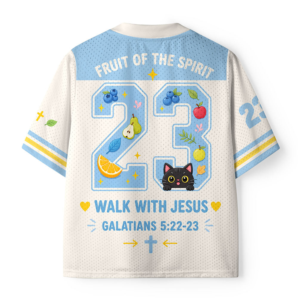 Fruit Of The Spirit Christian Kid Mesh Jersey & Shorts