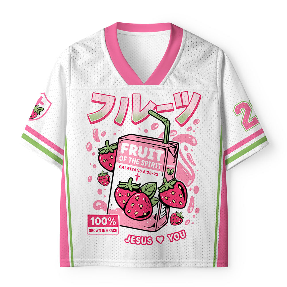 Fruit Of The Spirit Christian Kid Mesh Jersey & Shorts