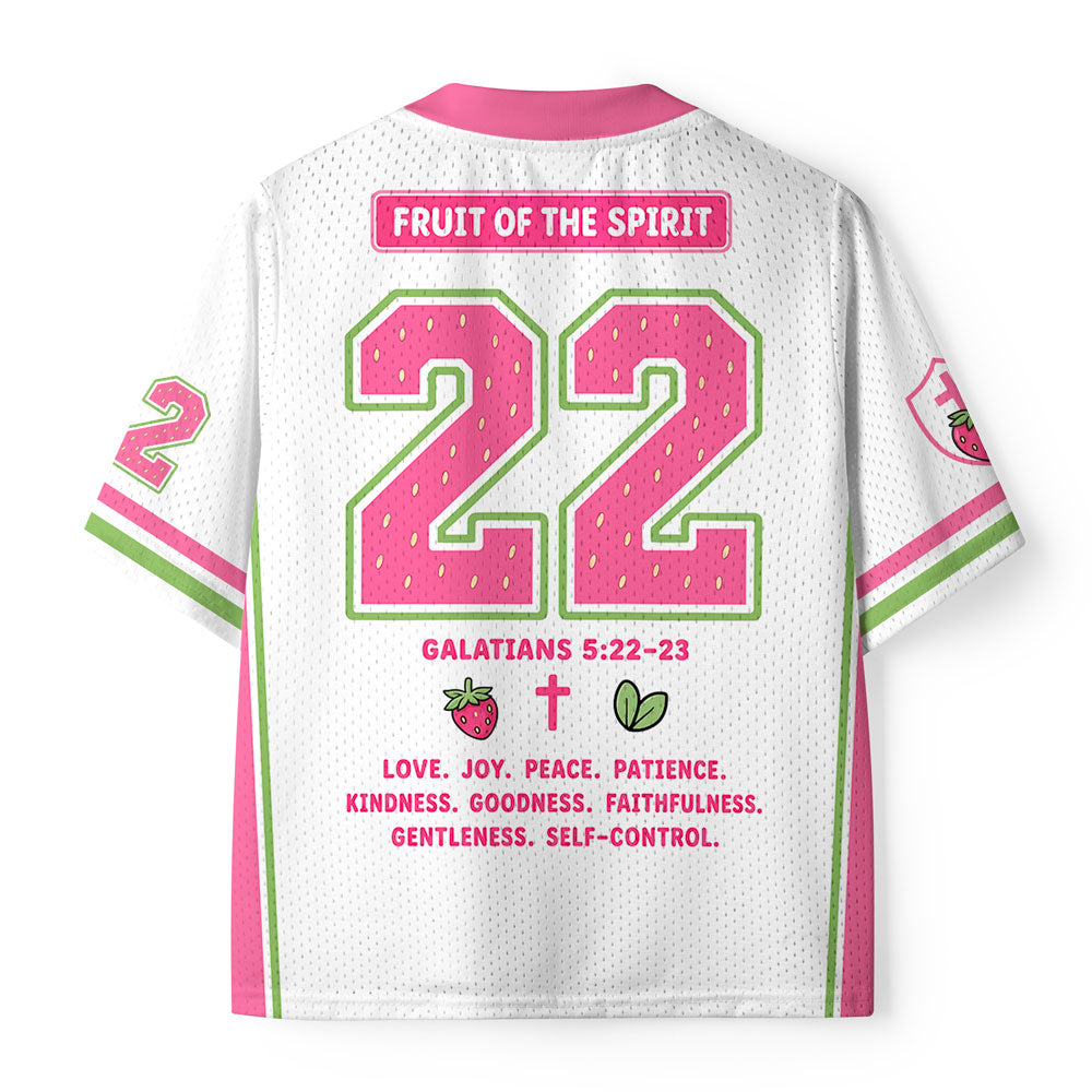 Fruit Of The Spirit Christian Kid Mesh Jersey & Shorts