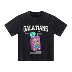 Fruit Of The Spirit Christian Kid Washed T-Shirt